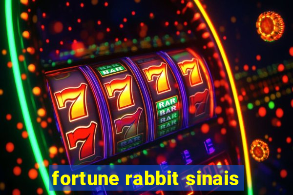 fortune rabbit sinais